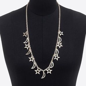 JCrew Stars and Moons Necklace